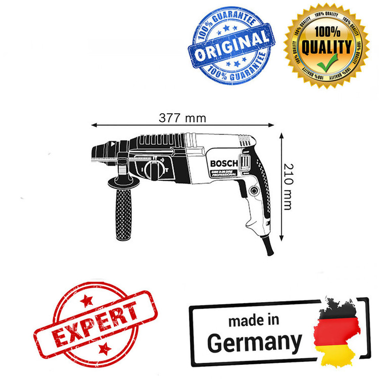 دریل چکشی بوش مدل GBH 2-26 DRE Professional