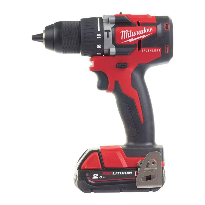 دریل چکشی شارژی میلواکی مدل M18CBLPD 202C