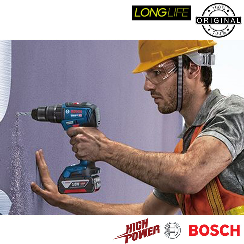 دریل چکشی شارژی بوش مدل سه حالته GSB 18V-50 2Extra