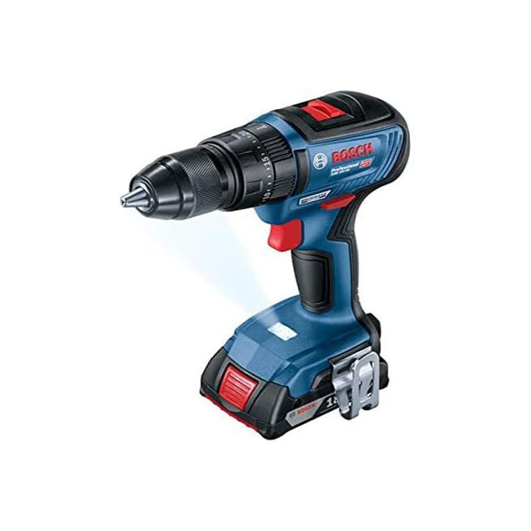 دریل چکشی شارژی بوش مدل GSB 18V 50 مجموعه 16 عددی
