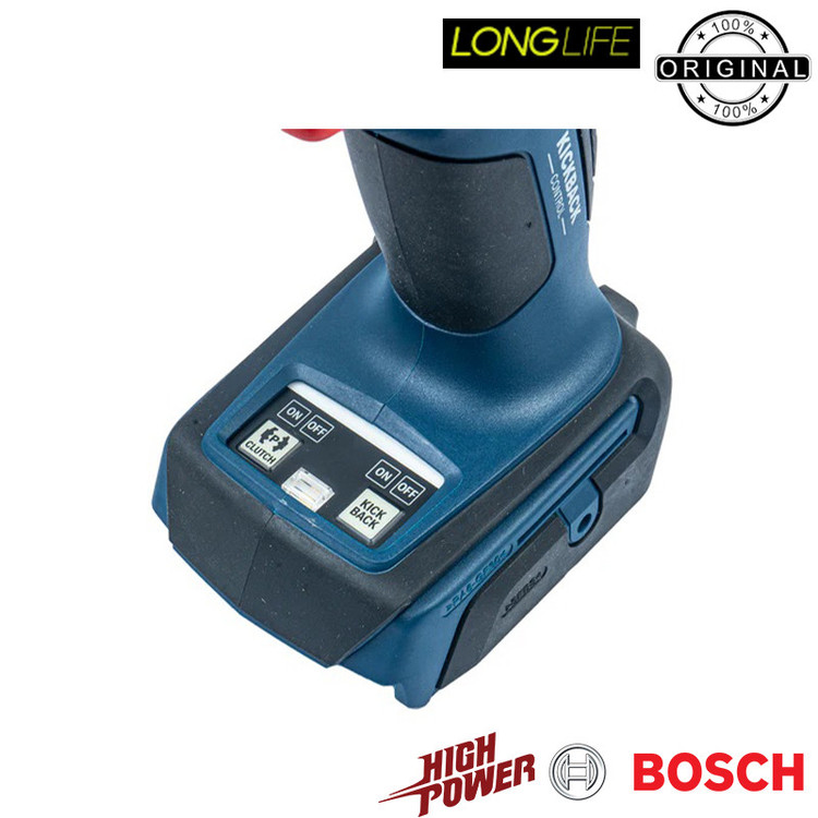 دریل پیچ گوشتی چکشی شارژی بوش مدل هوشمند GSB 18V-90C 5Ah