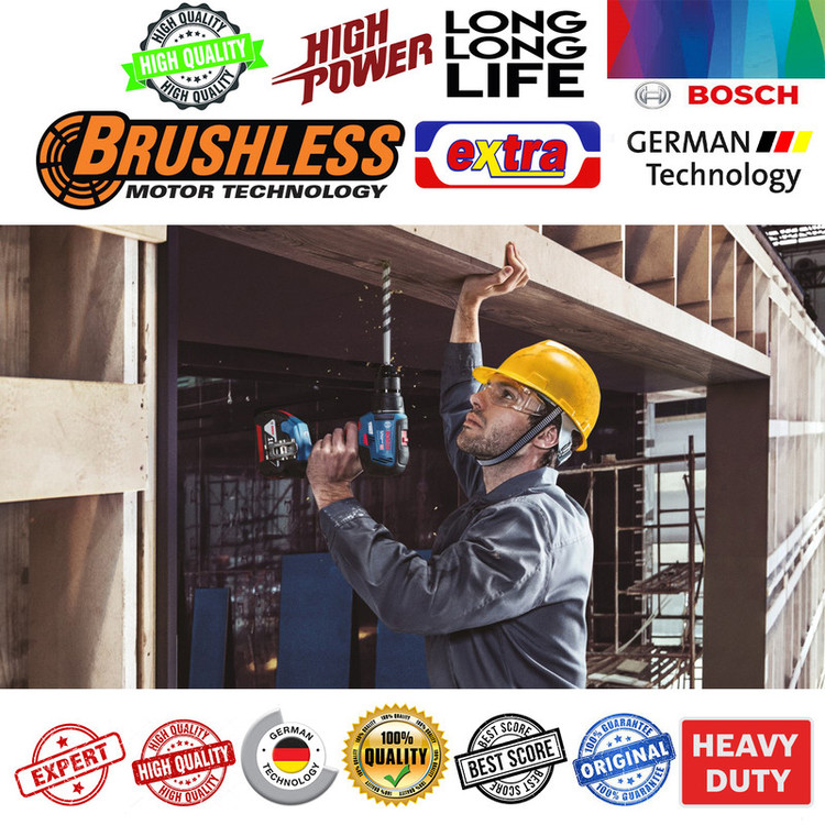 دریل پیچ گوشتی شارژی بوش مدل GSB 18 V 50 Brushless 2 Ah