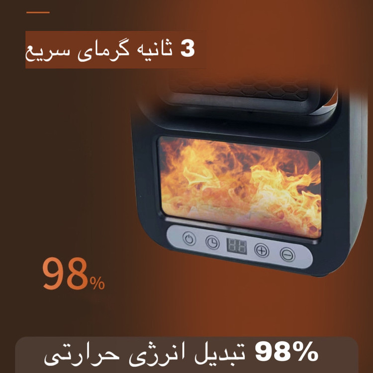 هیتر طرح رومیزی مدل 2112-FAN HEATER