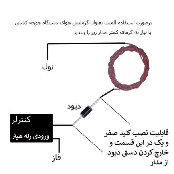 المنت گرمایش از کف مدل 220V6M