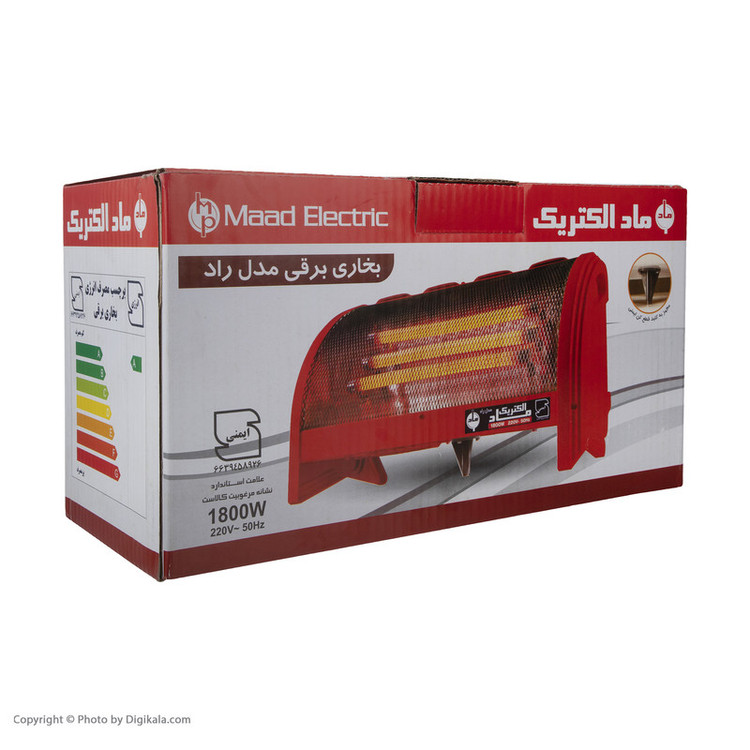 بخاری برقی ماد مدل راد