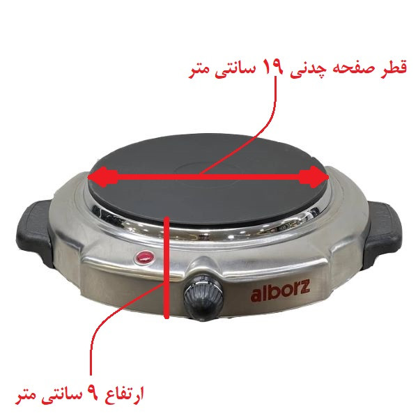 هیتر برقی البرز مدل 1500