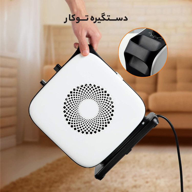 فن هیتر مایدیا مدل NTY15-19C