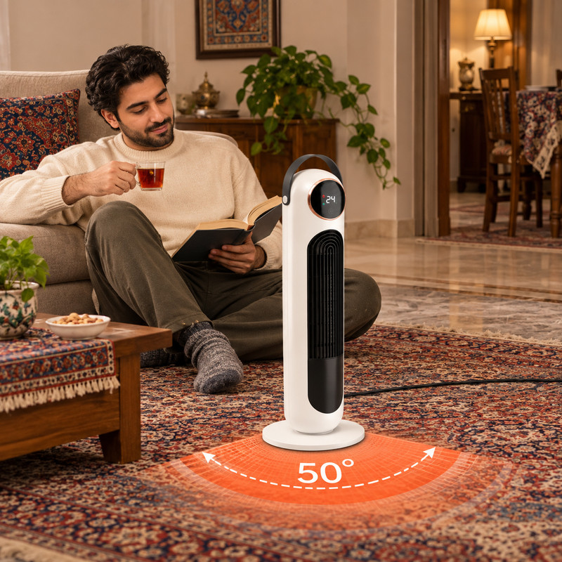 بخاری برقی ایستاده مدل MH-T2302R