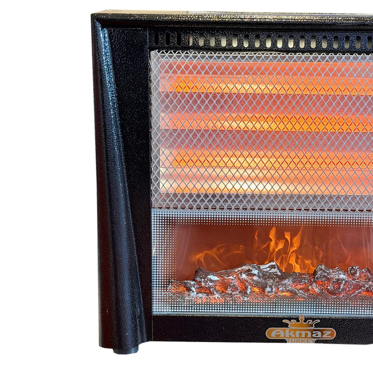 بخاری برقی آکماز مدل شومینه ای AK600