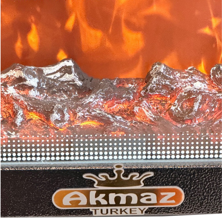 بخاری برقی آکماز مدل شومینه ای AK600