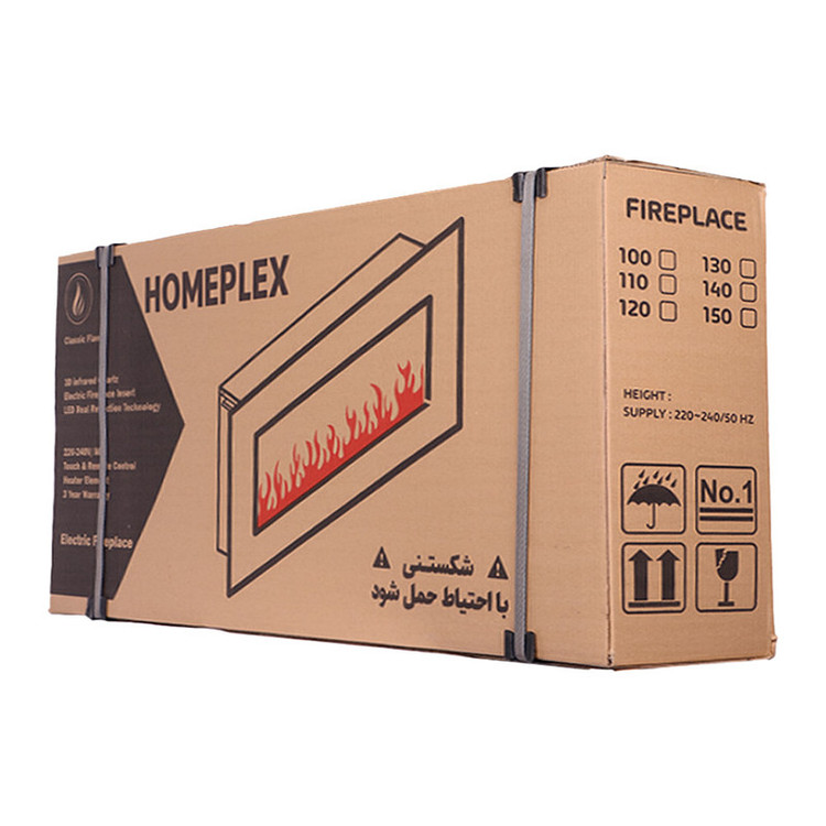 شومینه برقی هومپلکس فلایم مدل PLEX 200