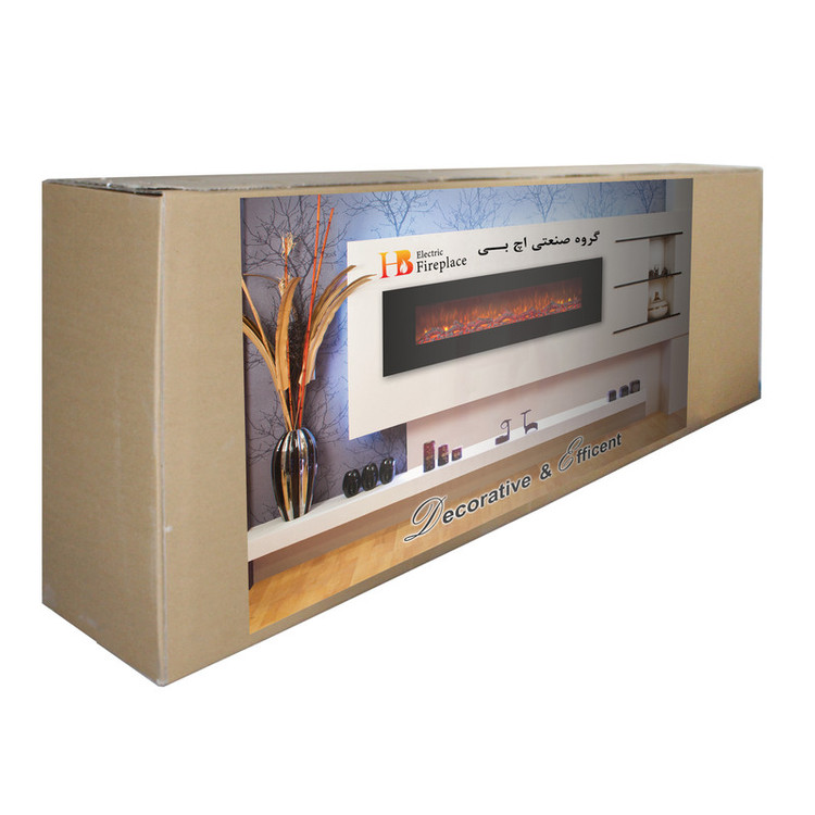 شومینه برقی اچ بی مدل LCD-140
