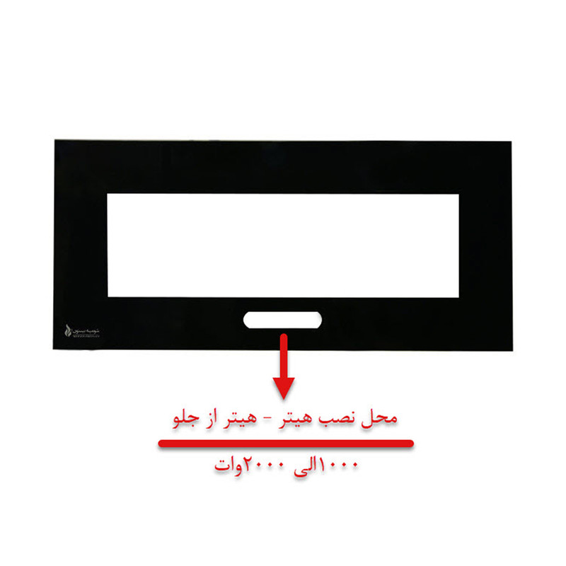 شومینه دیواری برقی شومینه بیستون مدل D.Z_160_L4.bs