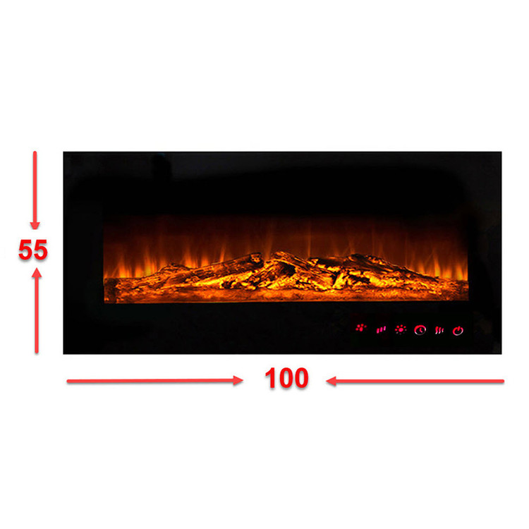 شومینه دیواری برقی بیستون مدل B.D_100_T_L4.bs