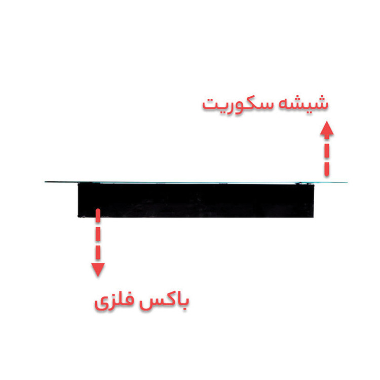 شومینه دیواری برقی شومینه بیستون مدل B.C_200_L2.bs