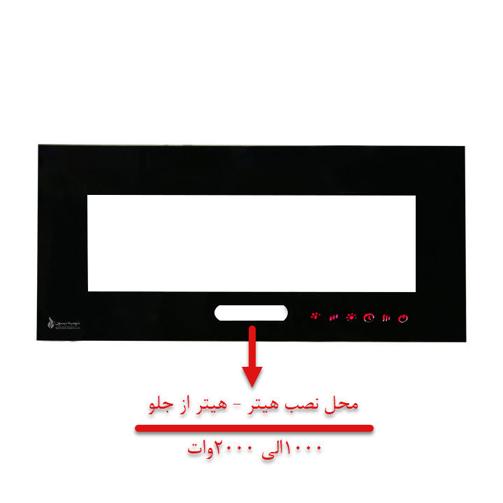 شومینه دیواری برقی شومینه بیستون مدل C.Z_180_T_L4.bs