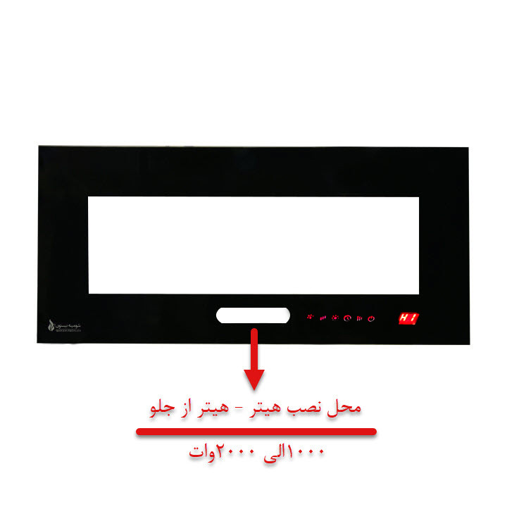 شومینه دیواری برقی شومینه بیستون مدل A.Z_160_ T_wifi_L2.bs