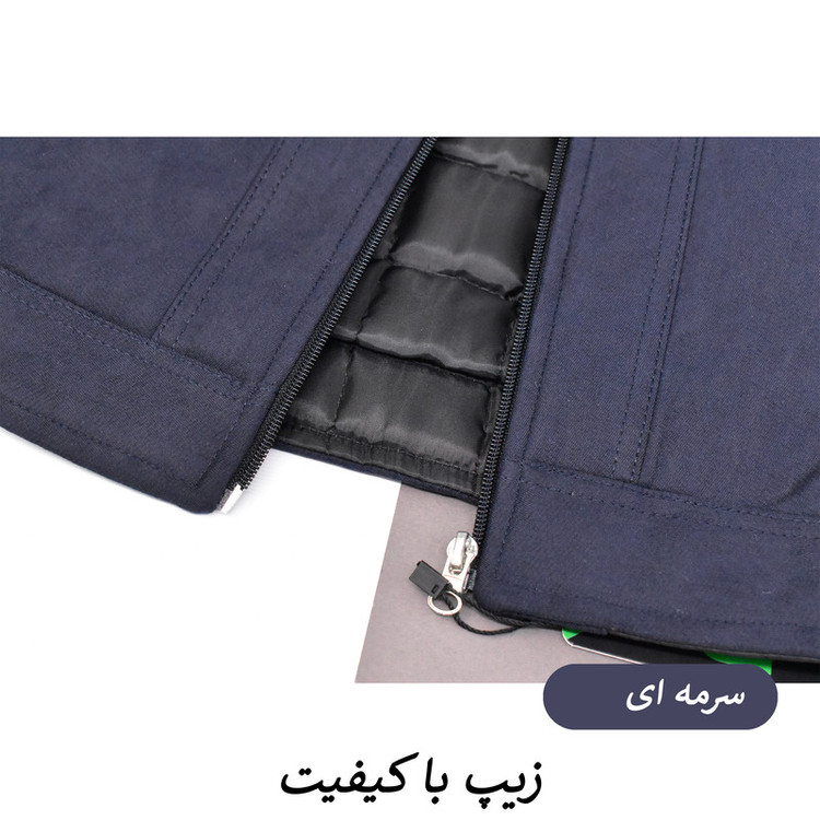 کاپشن مردانه مدل Navor کد M6001