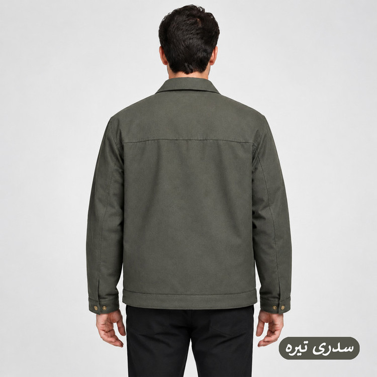 کاپشن مردانه مدل Zalver کد M5998