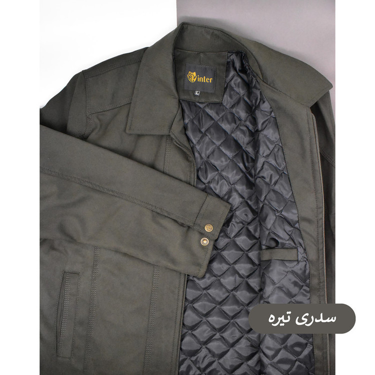 کاپشن مردانه مدل Zalver کد M5998