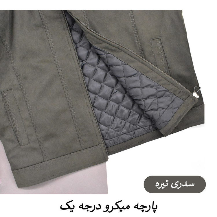 کاپشن مردانه مدل Zalver کد M5998