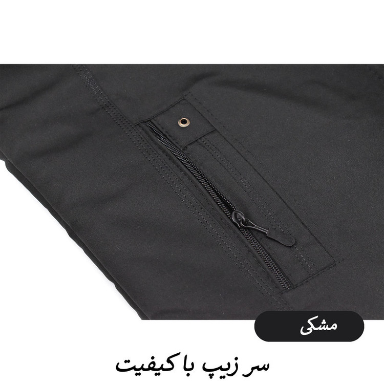 کاپشن بلند مردانه کلاه دار مدل Torven کد M6003