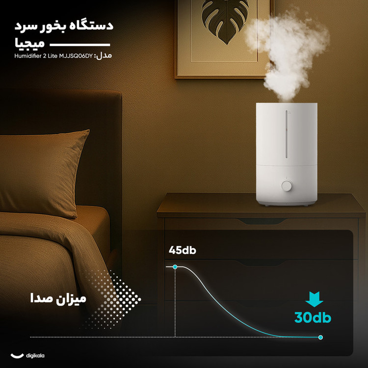 دستگاه بخور سرد میجیا مدل Humidifier 2 Lite MJJSQ06DY