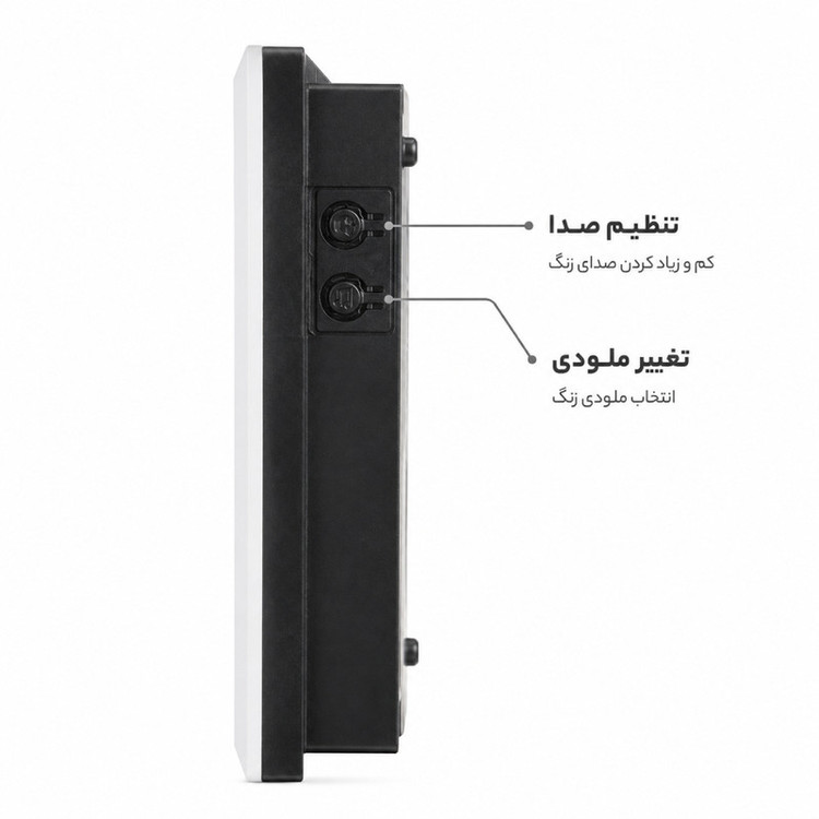 زنگ بیسیم سولونیکس مدل SKY دو کلیدی