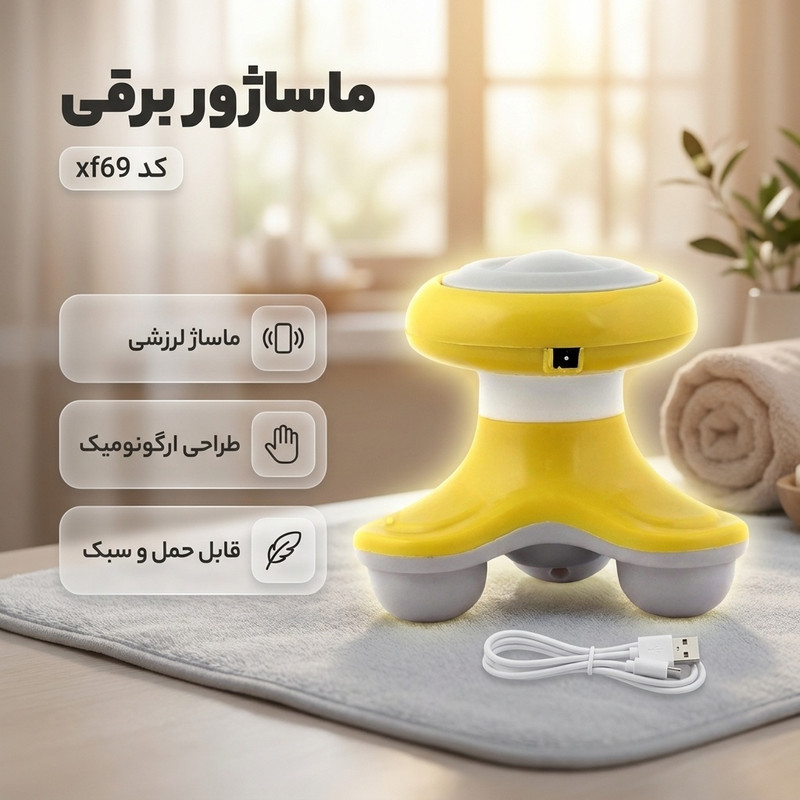 ماساژور برقی کد xf69