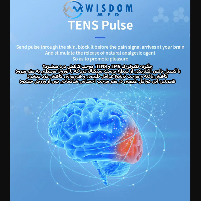 یدک ماساژور برقی ویزدام مدل extensor بسته دو عددی