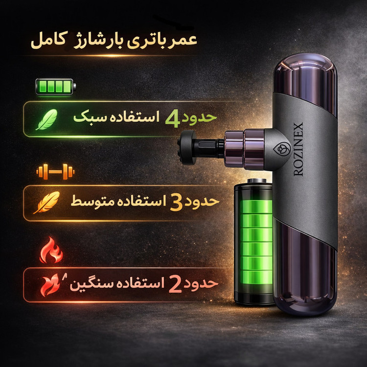 ماساژور برقی روزینکس مدل ROZINEX01