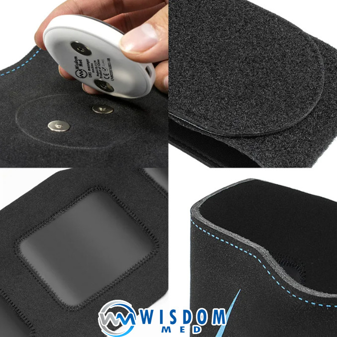 یدک ماساژور برقی ویزدام مد مدل ems belt بسته دو عددی