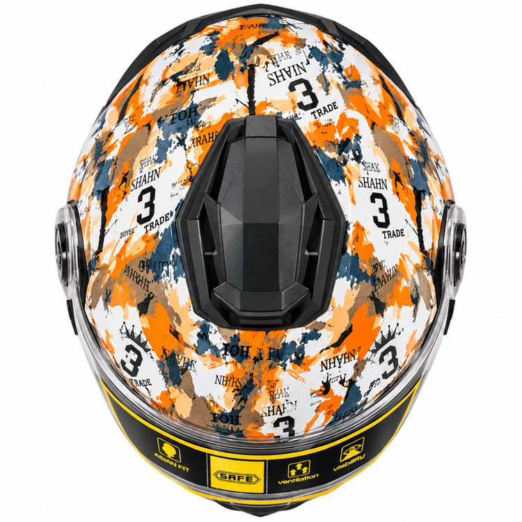 کلاه کاست فک متحرک لائوس عینک دار مدل طلق متحرک Royal Racing کد 2458