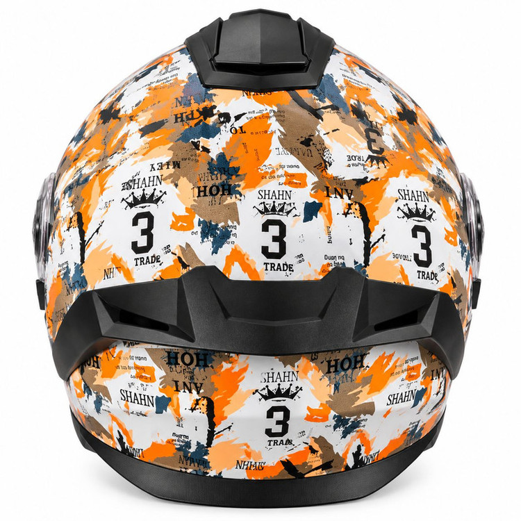 کلاه کاست فک متحرک لائوس عینک دار مدل طلق متحرک Royal Racing کد 2458