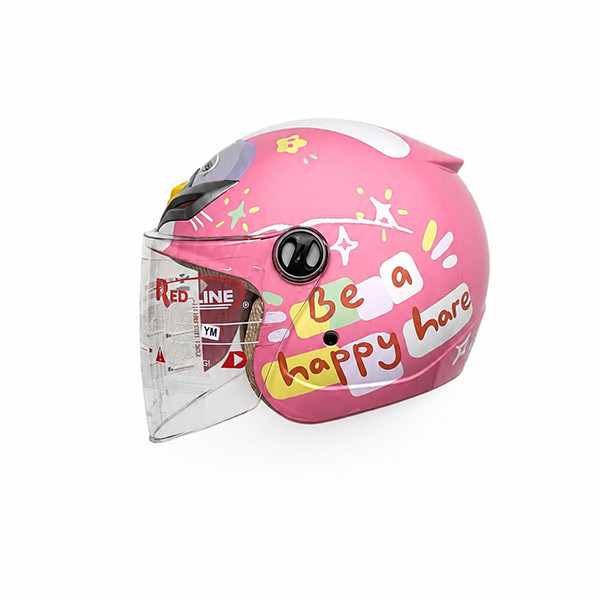 کلاه کاسکت ردلاین مدل 908 BRIGHT PINK /Rabbit