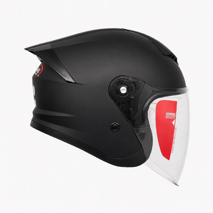 کلاه کاسکت ردلاین مدل MATT BLACK 966