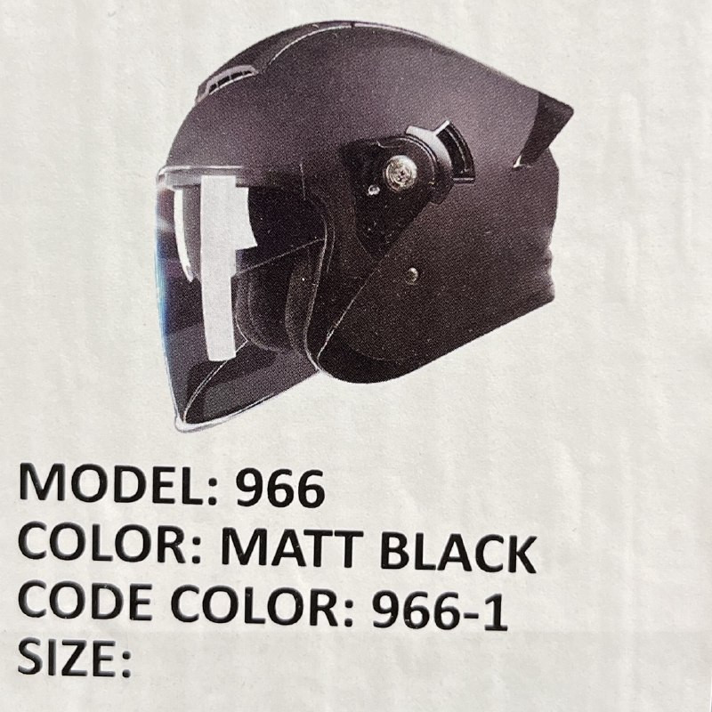 کلاه کاسکت ردلاین مدل MATT BLACK 966