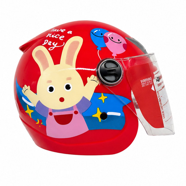 کلاه کاسکت ردلاین مدل BRIGHT RED / Rabbit 908