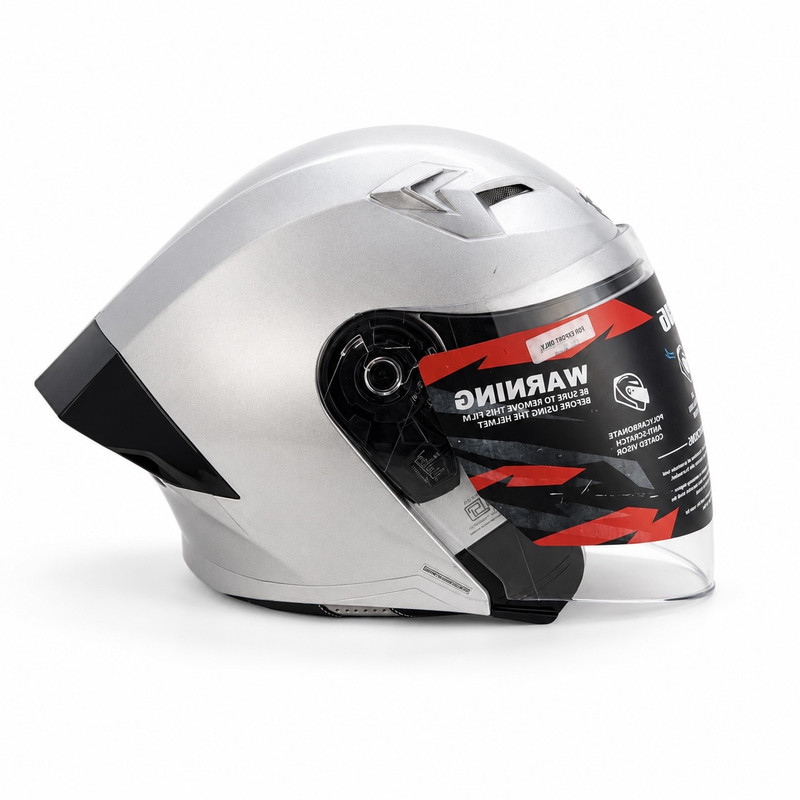 کلاه کاسکت استیل برد مدل بدون فک عینک دار کد 2404 XL