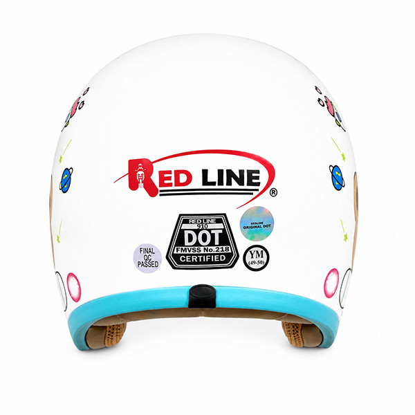 کلاه کاسکت ردلاین مدل 910 BRIGHT WHITE / Little Bear