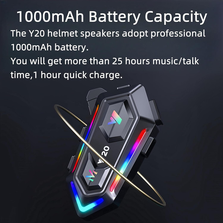 هدست کلاه کاسکت مدل Y20