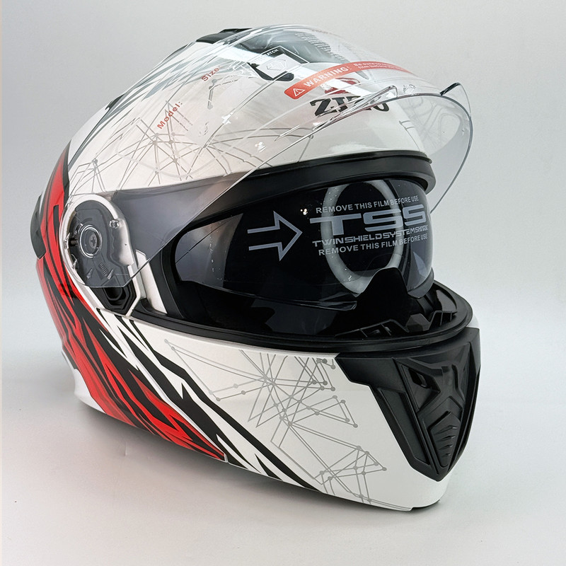 کلاه کاسکت فک متحرک زیزو مدل Fury X کد 2436