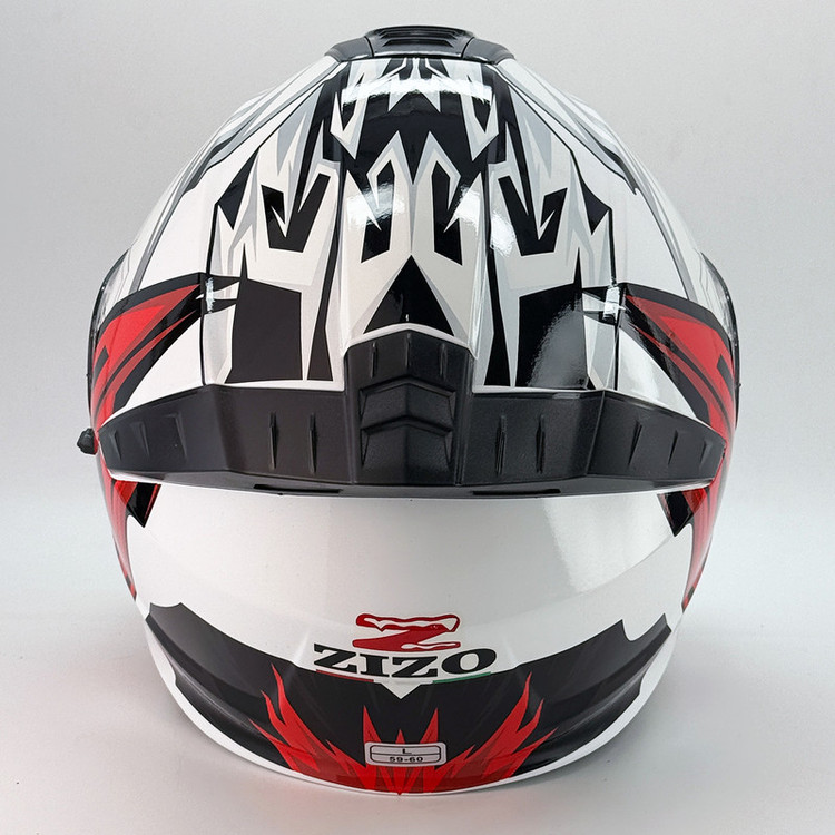 کلاه کاسکت فک متحرک زیزو مدل Fury X کد 2436