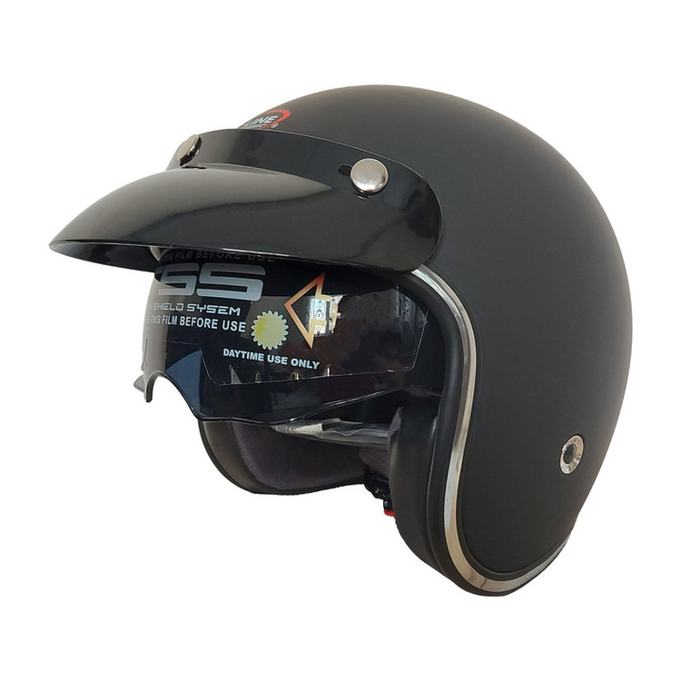 کلاه کاسکت ردلاین مدل MATT BLACK 936