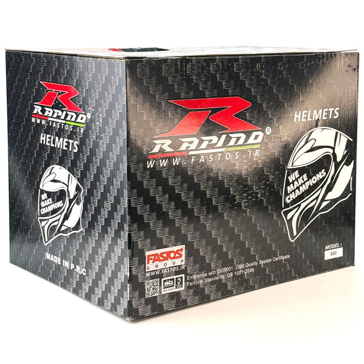 کلاه کاسکت فک جداشو راپیدو مدل Rapido Terra کد 2346