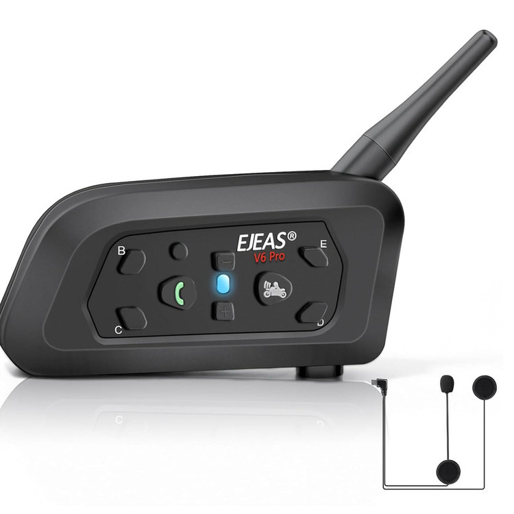 هدست کلاه کاسکت ایجاس مدل V6PRO-01