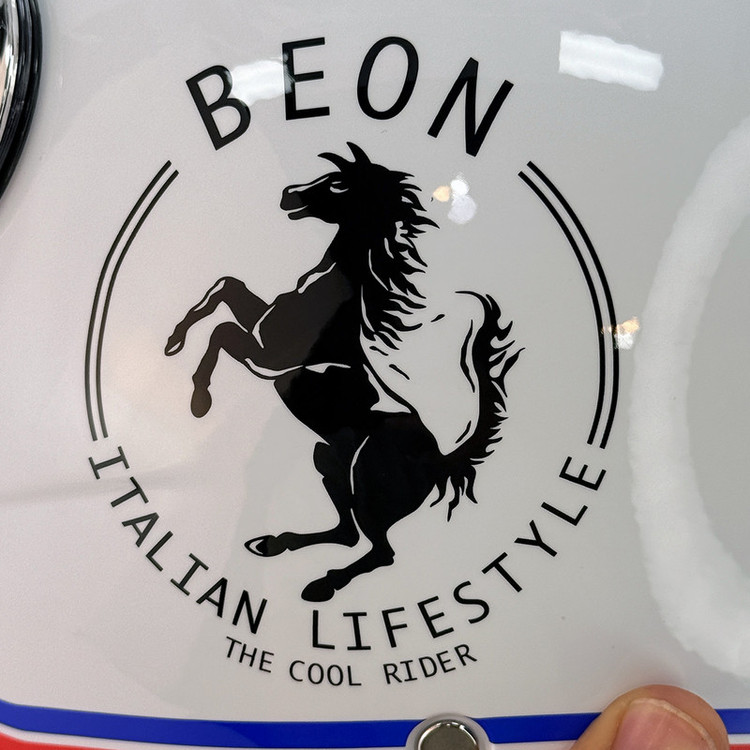 کلاه کاسکت بدون فک بیون مدل طلق دار Tricolore Rider کد 2349