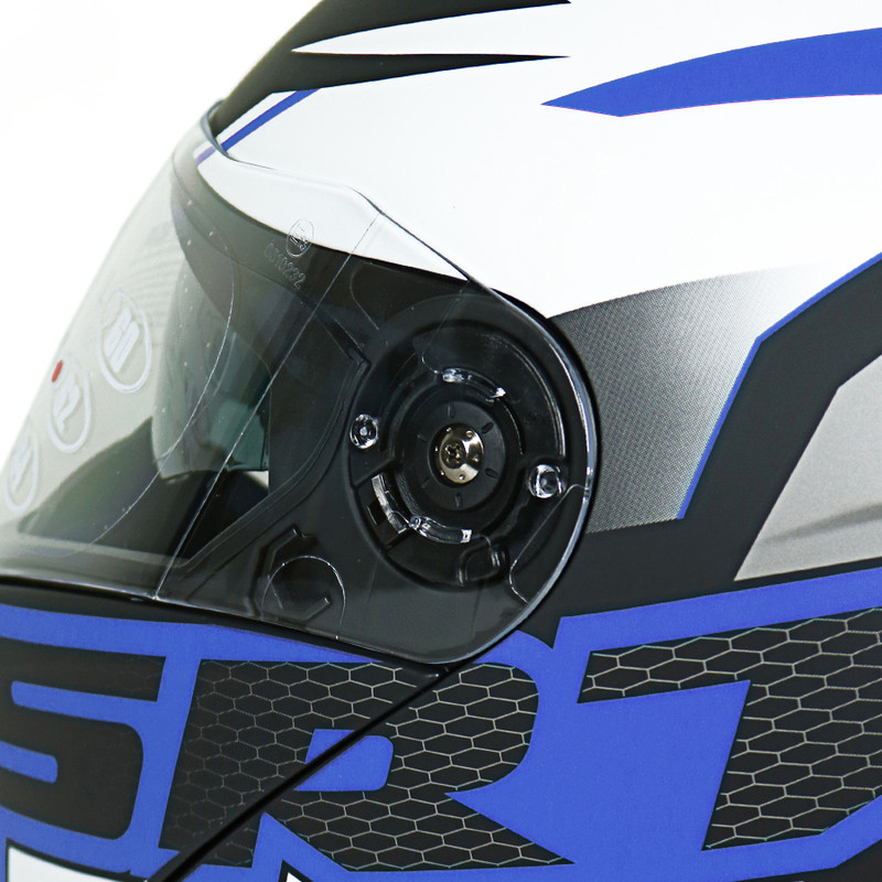 کلاه کاسکت فک متحرک راپیدو مدل 950 srt blu