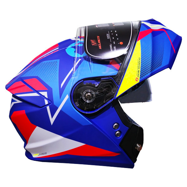 کلاه کاسکت فک متحرک کد 935SV | L |