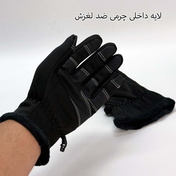 دستکش موتورسواری مدل Polar Pro کد 2171